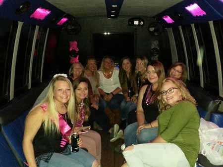 We take lots of bachelorette parties to Fast Eddie's Bon Air.