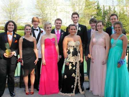 St. Louis prom limo bus