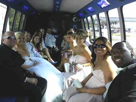 Foristell wedding party heading to reception
